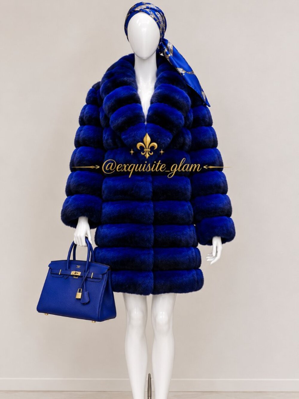 💎Luxury Jacket Coat Genuine Real Fur Couture Stylish Glamour Stroller Vest Cape